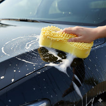 Chenille Microfiber Car Washing Sponge (1 Pc) - justgrabit.in | Just Grab It