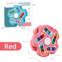 Fidget Magic Cube Spinner Toy – Multi - Track Finger Puzzle - justgrabit.in | Just Grab It