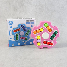 Fidget Magic Cube Spinner Toy – Multi - Track Finger Puzzle - justgrabit.in | Just Grab It