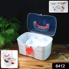 Medical Storage Box with Detachable Tray & Handle - justgrabit.in | Just Grab It