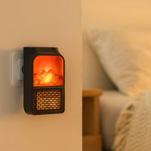 Portable Electric Fireplace lamp LED Flame Heater (1000w / 1 Pc) - justgrabit.in | Just Grab It