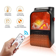 Portable Electric Fireplace lamp LED Flame Heater (1000w / 1 Pc) - justgrabit.in | Just Grab It