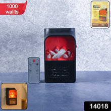 Portable Electric Fireplace lamp LED Flame Heater (1000w / 1 Pc) - justgrabit.in | Just Grab It