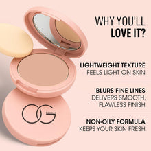 OG Beauty Biscotti Flawless Touch Compact Powder (9 GM / 1 Pc) - justgrabit.in | Just Grab It