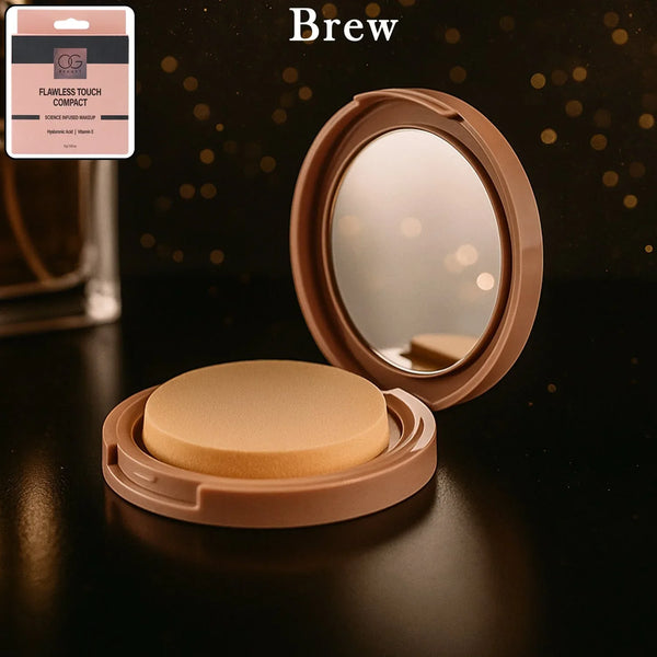 OG Beauty Brew Flawless Touch Compact Powder (9 GM / 1 Pc) - justgrabit.in | Just Grab It