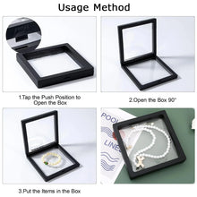 Transparent Jewellery Display Box (9x9 cm / 1 Pc) - justgrabit.in | Just Grab It