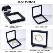 Transparent Jewellery Display Box (14x14 cm / 1 Pc) - justgrabit.in | Just Grab It