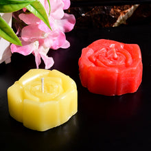 Rose Shaped Wax Candle Set (6 Pc) - justgrabit.in | Just Grab It