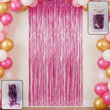 Decorative Foil Fringe Curtain for Birthday & Party Decoration - justgrabit.in | Just Grab It