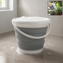 Collapsible Folding Bucket for Cleaning, Car Wash, Gardening & Travel (1 Pc / 23x16 Cm) - justgrabit.in | Just Grab It