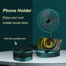 Sensor Foldable Mini Desk Fan with Adjustable Height and Angle (1 Pc) - justgrabit.in | Just Grab It