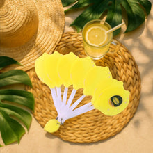 Lemon - Shape Hand Fan - (1 Pc) - justgrabit.in | Just Grab It