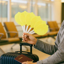Lemon - Shape Hand Fan - (1 Pc) - justgrabit.in | Just Grab It