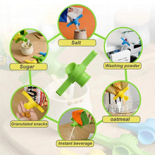 Packet Pourer & Sealer Clip - (4 Pc) - justgrabit.in | Just Grab It