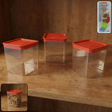 3 Piece Airtight Food Storage Container Set (1 Set / 350 ML) - justgrabit.in | Just Grab It