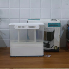 Easy Flow Cereal Dispenser for Kitchen 3 in 1 Push Button Wall Mount Container - Justgrabit Inc.