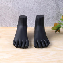 Premium Black Foot Mannequin Display Stand (1 Pair) - justgrabit.in | Just Grab It