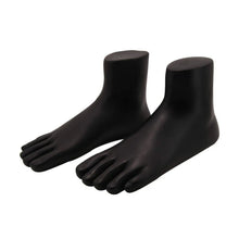Premium Black Foot Mannequin Display Stand (1 Pair) - justgrabit.in | Just Grab It