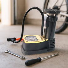 Portable High Pressure Foot Air Pump with Needle (1 Pc) - justgrabit.in | Just Grab It