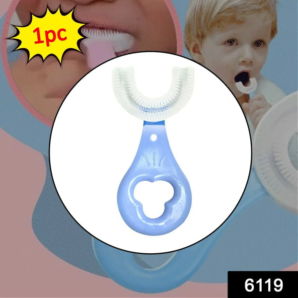 U Shape Kids Toothbrush for kids with effective care and performance. - Justgrabit Inc.
