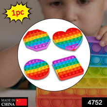 Random Shape Rainbow Colored Fidget (1Pc Only) - justgrabit.in | Just Grab It