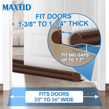 Twin Door Draft Stopper / Guard Protector for Doors and Windows - justgrabit.in | Just Grab It