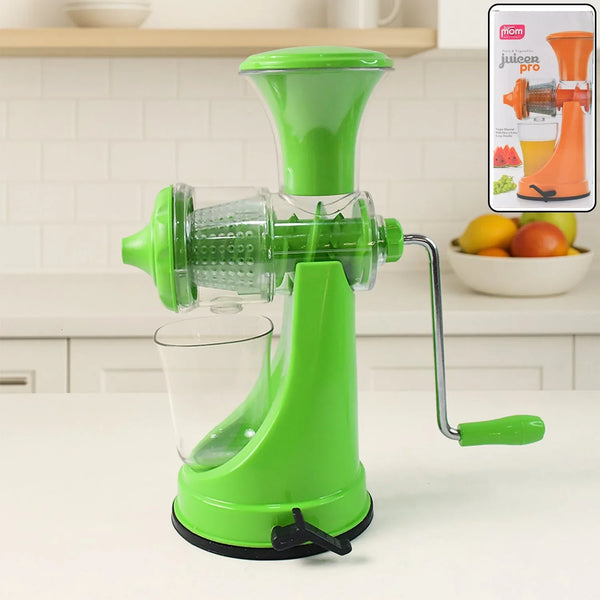Supermom Manual Hand Press Fruit & Vegetable Juicer Pro - justgrabit.in | Just Grab It