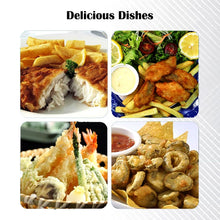Stainless Steel Deep Fryer Basket with Long Handle (1 Pc) - justgrabit.in | Just Grab It