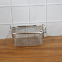 Stainless Steel Deep Fryer Basket with Long Handle (1 Pc) - justgrabit.in | Just Grab It