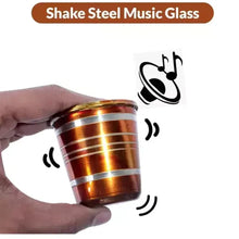 Stainless Steel Glass with Bell Sound for Kids Boys and Girls Glass Set Water/Juice Glass, Stainless Steel Baby Musical Toy Glass - justgrabit.in | Just Grab It