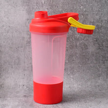 Supermom Plastic Premium Booster Gym Shaker Bottle with Mixing Ball (550ml / 1 Pc) - Justgrabit Inc.