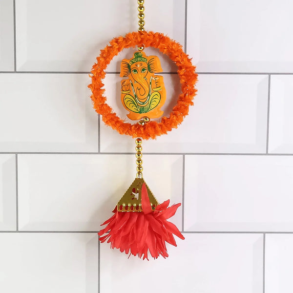 Decorative Hanging with Lord Ganesha Design - (1 Pc) - justgrabit.in | Just Grab It