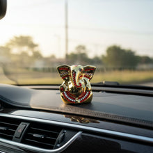 Golden Lord Ganesha Idol Decorative Showpiece (1 PC) - justgrabit.in | Just Grab It
