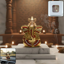 Golden Lord Ganesha Idol Decorative Showpiece (1 PC) - justgrabit.in | Just Grab It