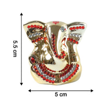 Golden Lord Ganesha Idol Decorative Showpiece (1 PC) - justgrabit.in | Just Grab It