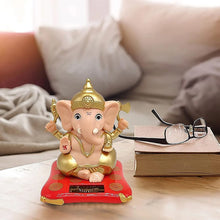 Solar - Powered Dancing Ganesha Idol – Decorative Lord Ganpati Showpiece with Movement - Justgrabit Inc.