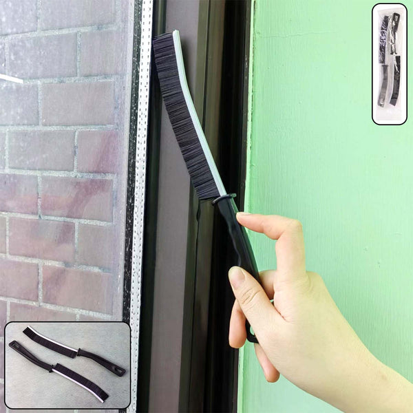 Long Handle Corner Cleaning Brush (2 Pc Set) - justgrabit.in | Just Grab It
