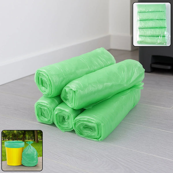 Multipurpose Strong Garbage Bags Roll (45x50cm / 5 Pc) - justgrabit.in | Just Grab It
