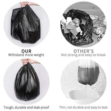 Heavy - Duty Black Garbage Bag Roll for Home & Commercial Waste Disposal (1 Roll) - justgrabit.in | Just Grab It