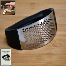 Premium Curved Garlic Press Crusher (1 Pc) - justgrabit.in | Just Grab It