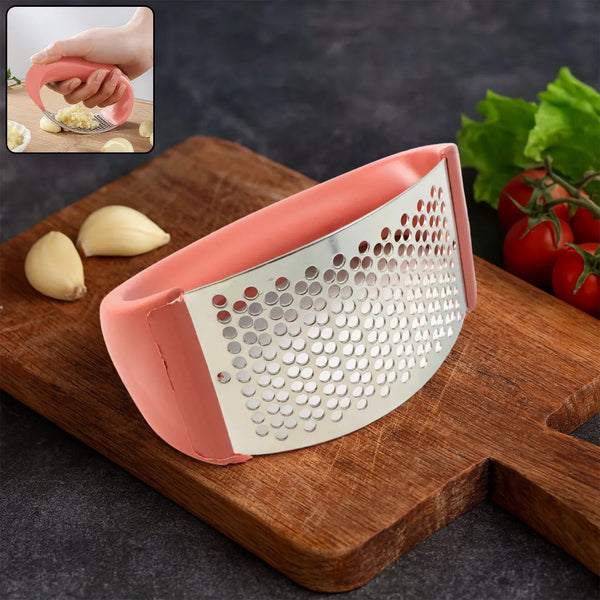 Supermom Premium Curve Garlic Press Crusher (1 Pc) - Justgrabit Inc.