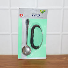 Heavy - Duty Garlic Press Tool with Spoon Set (2 Pc Set) - justgrabit.in | Just Grab It