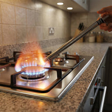 Extra - Long Stainless - Steel Gas Stove Lighter (1.5 Feet Length) - justgrabit.in | Just Grab It