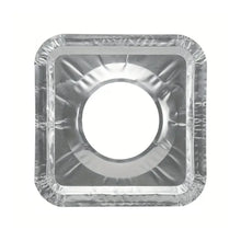 Aluminum Gas Stove Burner Protector Covers (10 Pc / 23x23 cm) - justgrabit.in | Just Grab It