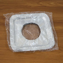 Aluminum Gas Stove Burner Protector Covers (10 Pc / 23x23 cm) - justgrabit.in | Just Grab It