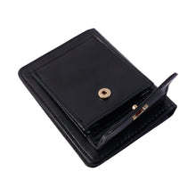 Compact Snap Button Card Holder Wallet (1 Pc) - justgrabit.in | Just Grab It