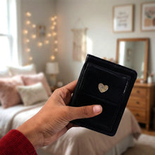 Compact Snap Button Card Holder Wallet (1 Pc) - justgrabit.in | Just Grab It