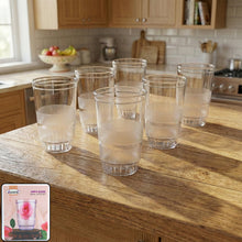 Transparent Janta Drinking Glass Set (300ml, 6 Pc Set) - justgrabit.in | Just Grab It