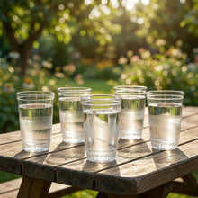 Transparent Janta Drinking Glass Set (300ml, 6 Pc Set) - justgrabit.in | Just Grab It