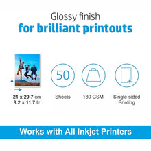 A4 Size High Glossy Photo Paper Sheets (A4 Size 20 Sheets) - justgrabit.in | Just Grab It